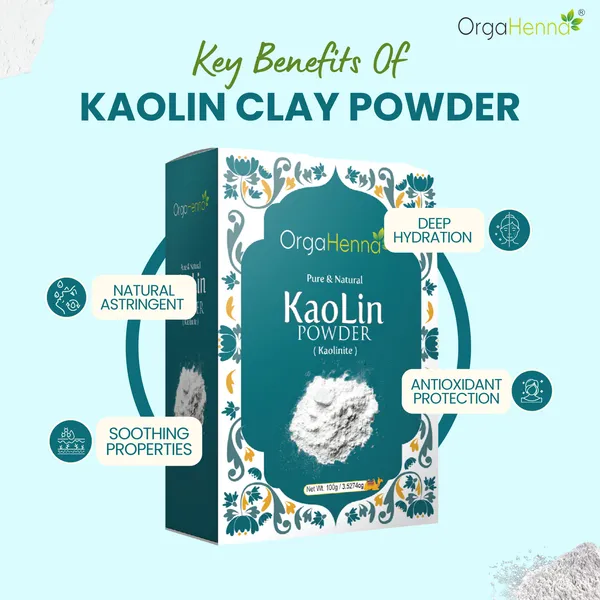 100%_Natural_Kaolin_Powder_Hair_Pack_For_Unisex