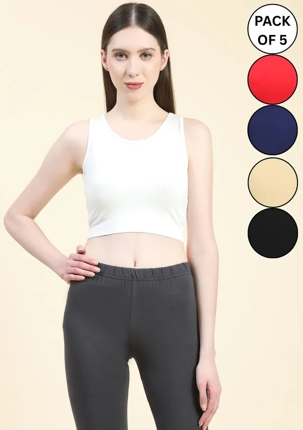 Pack_Of_5_Multicolor_Sleeveless_Crop_Top_For_Women