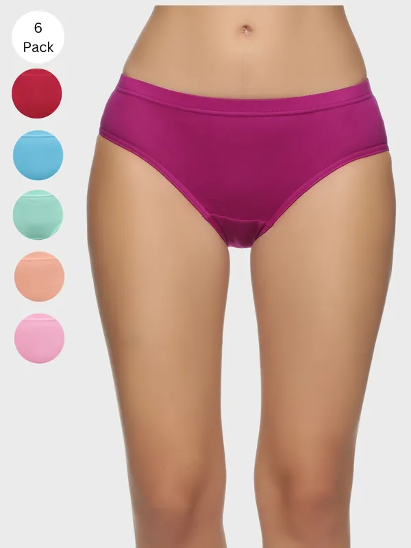 Multicolor_Inner_Elastic_Panties_For_Women