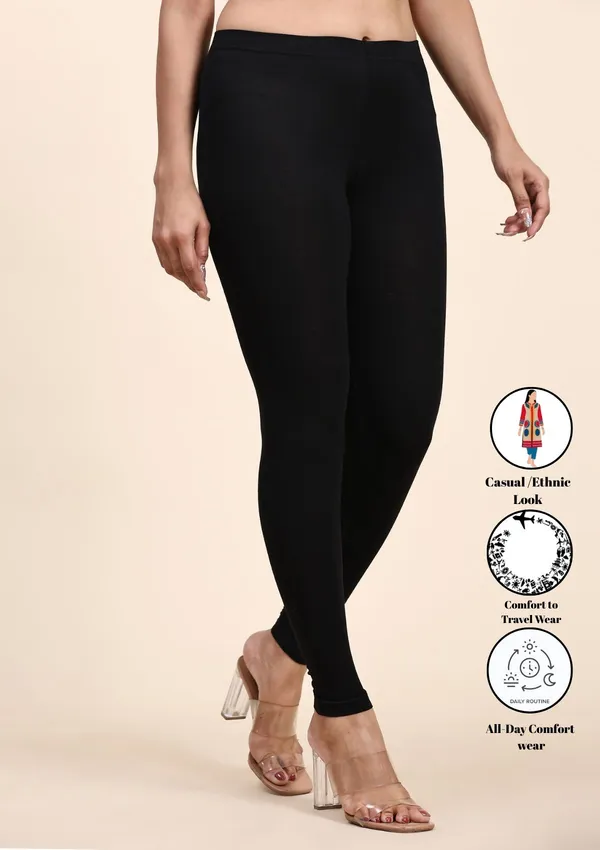 Pack_Of_5_Multicolor_Ultra_Soft_Cotton_Ankle_Length_Leggings_For_Women