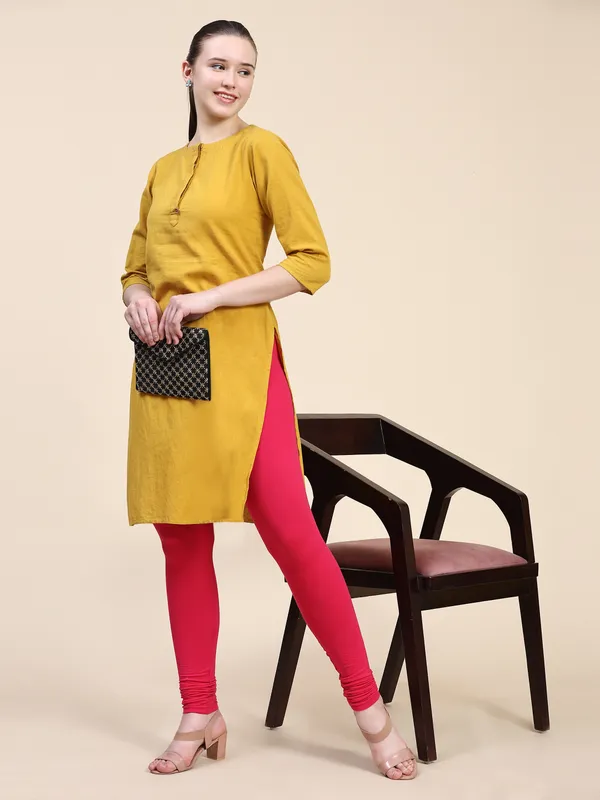 Pack_Of_5_Multicolor_Ultra_Soft_Cotton_Churidar_Leggings_For_Women