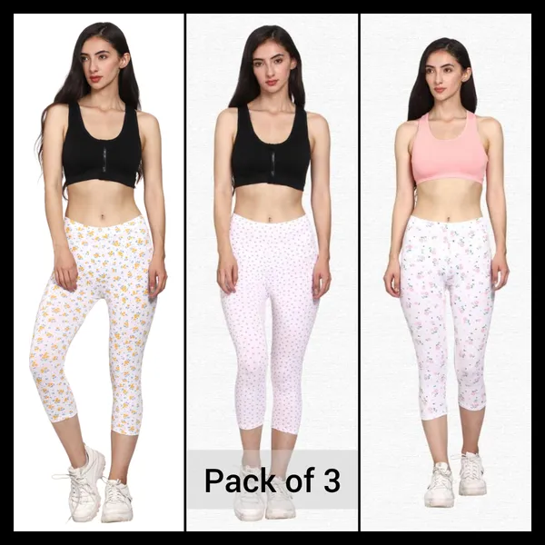 Pack_Of_3_Multicolor_Printed_3/4Th_Leggings_|_All_Over_Print_|_Capri_Leggings_Yoga_For_Women