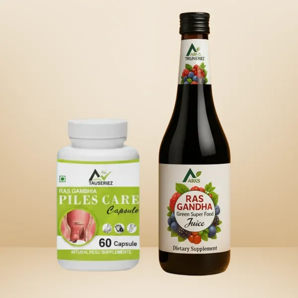 Rasgandha_Piles_Care_60_Capsules_&_Rasgandha_Premium_Juice_Combo
