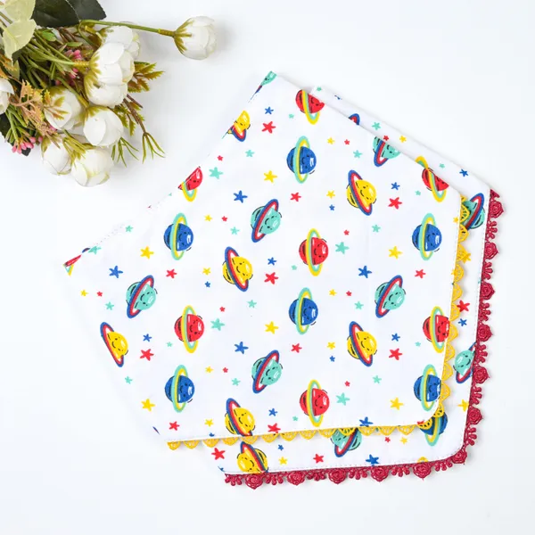 Elegant_Cotton_Space_Pattern_Burp_And_Bib_For_Kids