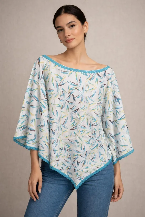Blue_Beach_Poncho_Single_For_Kids