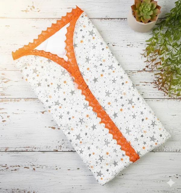 Grey_Elegant_Cotton_Star_Pattern_Sleeping_Bag_For_Kids