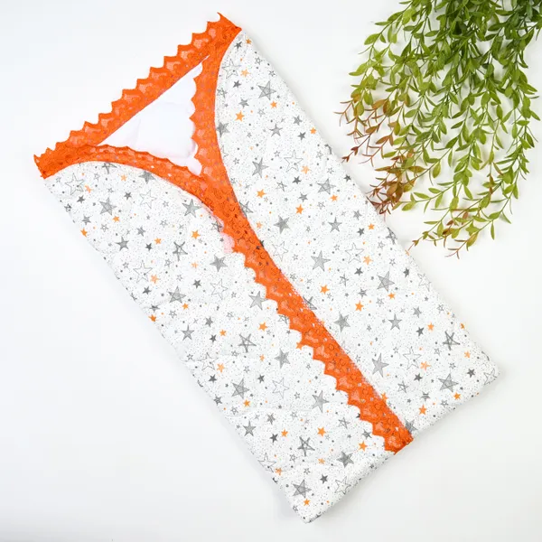 Grey_Elegant_Cotton_Star_Pattern_Sleeping_Bag_For_Kids