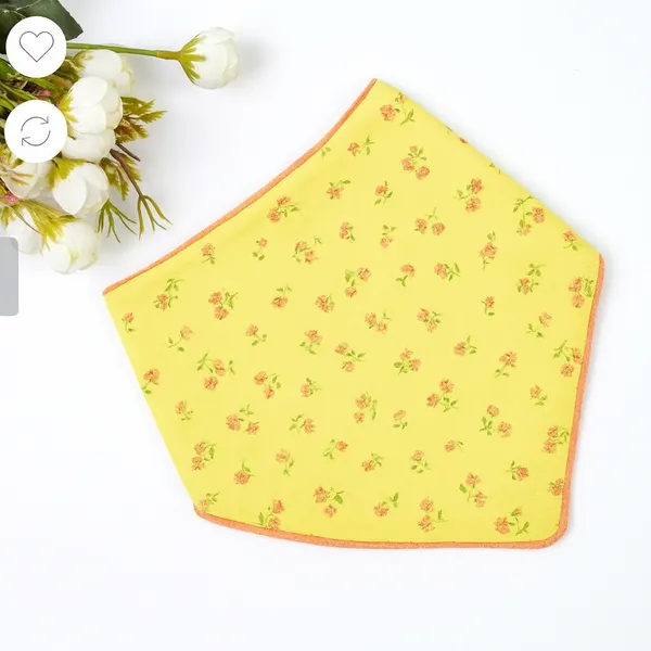 Yellow_&_Red_Cotton_Burp_And_Bib_For_Kids