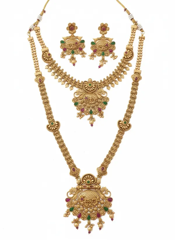 High_Gold_Pleated__Necklace_Comb_For_Woman