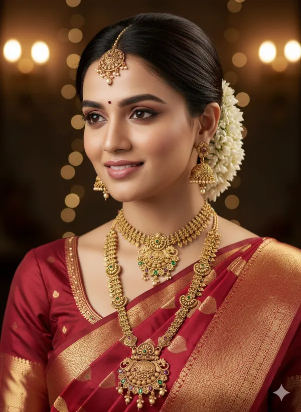 High_Gold_Pleated__Necklace_Comb_For_Woman