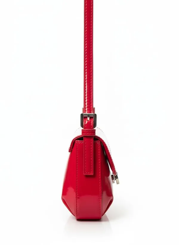 Red_Faux_Leather_Premium_Shoulder_Bag_For_Women