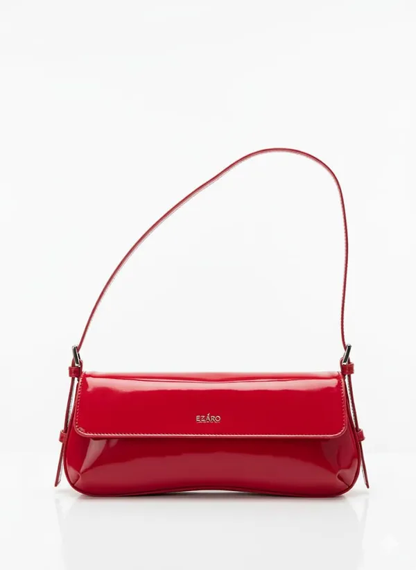 Red_Faux_Leather_Premium_Shoulder_Bag_For_Women