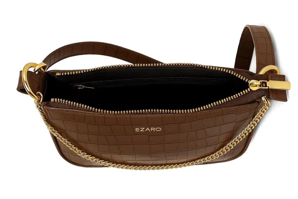 Dark_Brown_Faux_Leather_Premium_Shoulder_Bag_For_Women