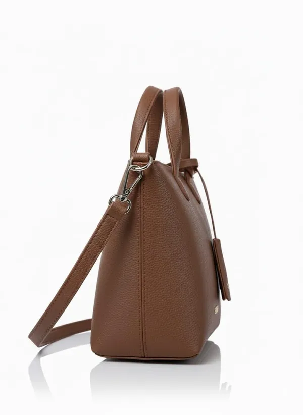Moca_Brown_Faux_Leather_Premium_Shoulder_Bag_For_Women
