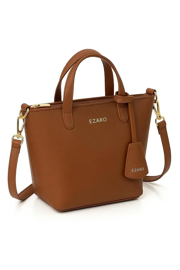 Moca_Brown_Faux_Leather_Premium_Shoulder_Bag_For_Women