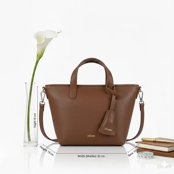 Moca_Brown_Faux_Leather_Premium_Shoulder_Bag_For_Women