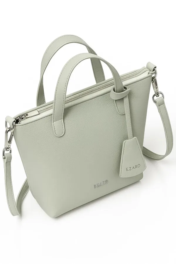Mint_Green_Faux_Leather_Premium_Shoulder_Bag_For_Women