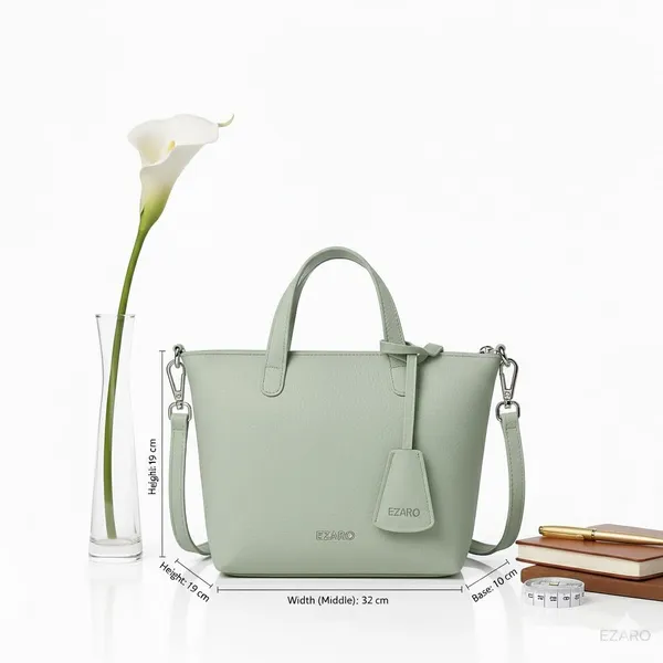 Mint_Green_Faux_Leather_Premium_Shoulder_Bag_For_Women