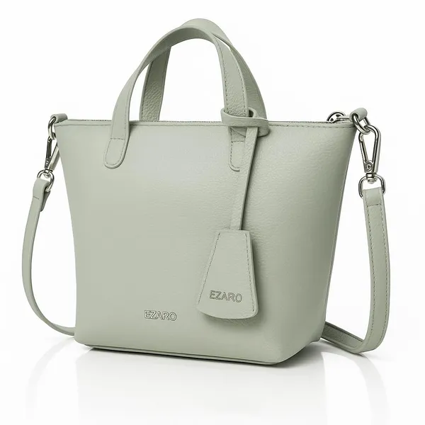Mint_Green_Faux_Leather_Premium_Shoulder_Bag_For_Women