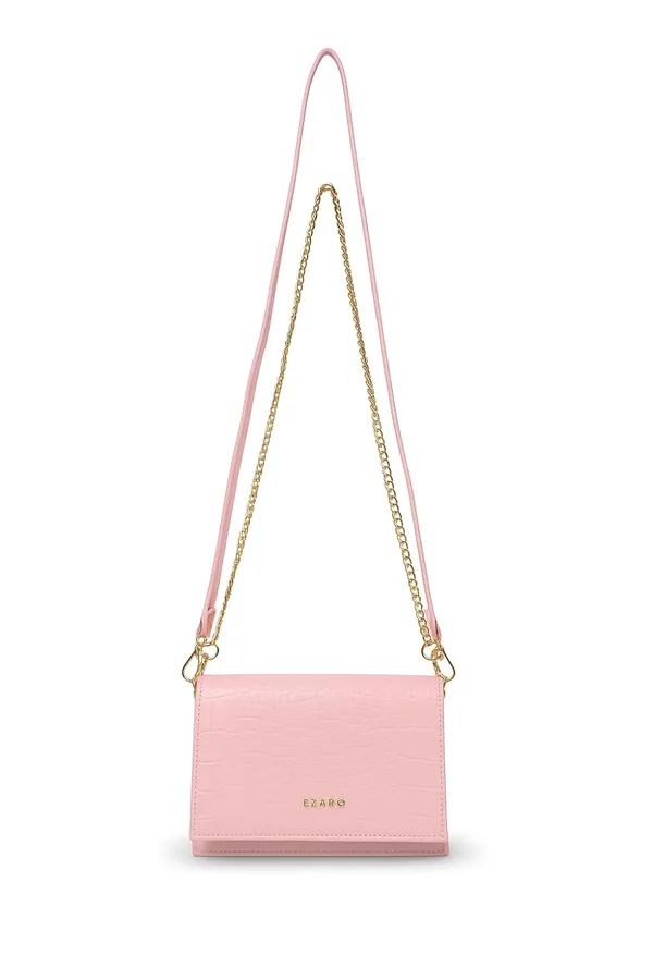 Mini_Pink_Faux_Leather_Premium_Shoulder_Bag_For_Women