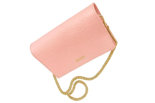 Mini_Pink_Faux_Leather_Premium_Shoulder_Bag_For_Women