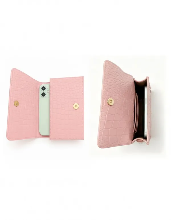 Mini_Pink_Faux_Leather_Premium_Shoulder_Bag_For_Women