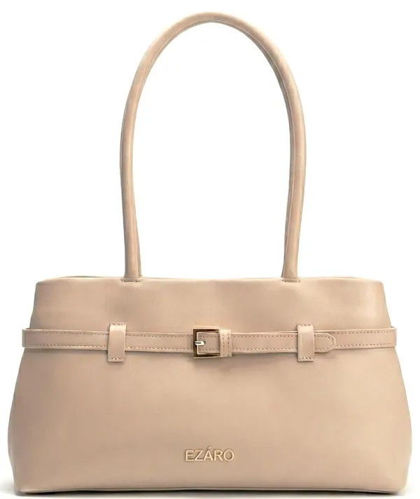 Beige_Faux_Leather_Premium_Shoulder_Bag_For_Women