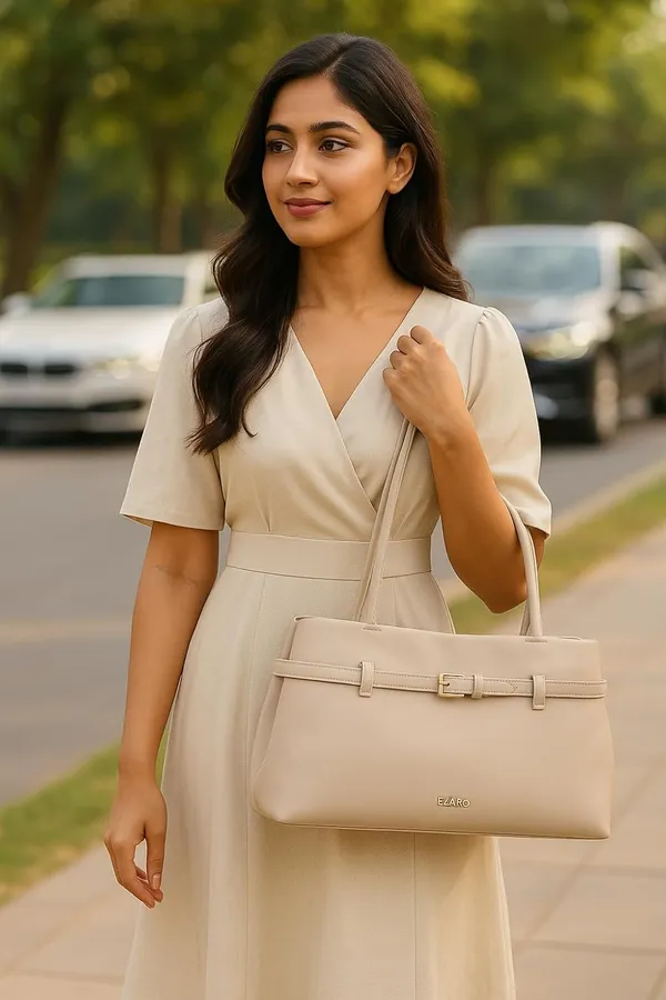 Beige_Faux_Leather_Premium_Shoulder_Bag_For_Women