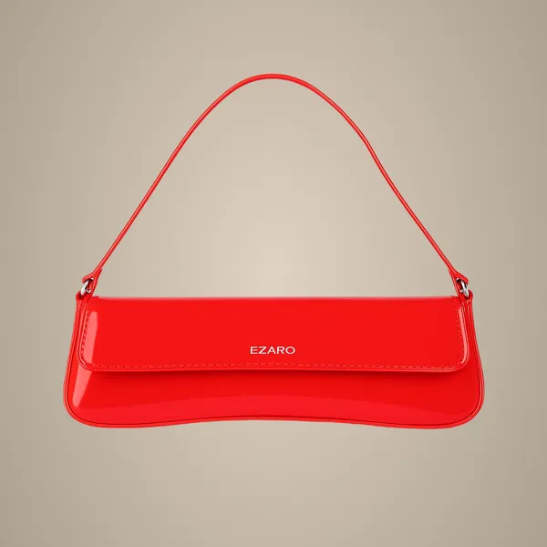 Red_Faux_Leather_Premium_Shoulder_Bag_For_Women