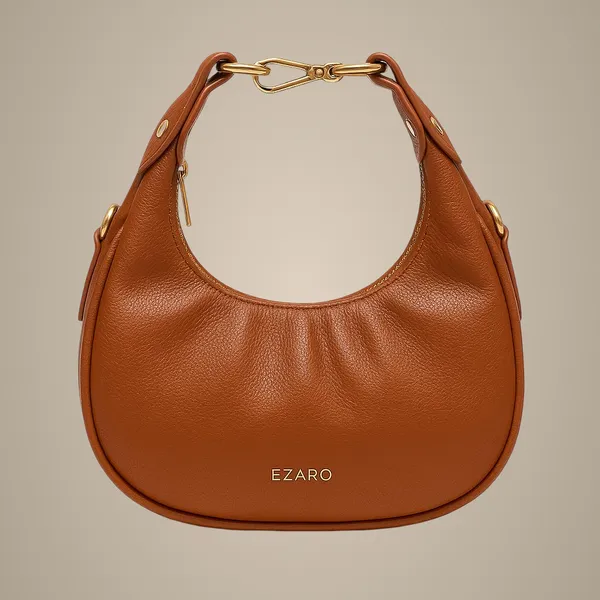 Brown_Faux_Leather_Premium_Shoulder_Bag_For_Women