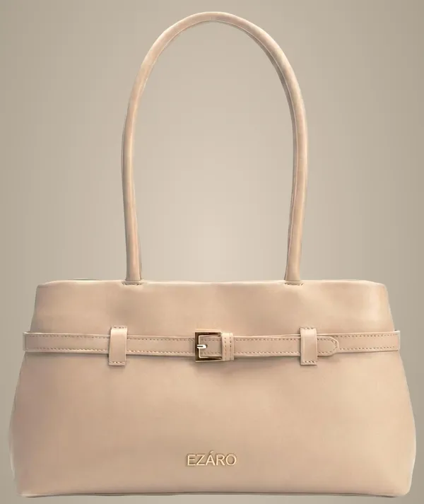 Beige_Faux_Leather_Premium_Shoulder_Bag_For_Women