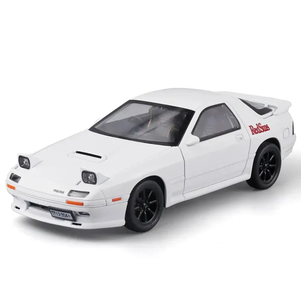 Toyshimmer_die_cast_Metal_Mazda_RX7_die_cast_1:24_Scale_Model_with_Iconic_popup_Headlight_with_Light_end_Engine_Sound_Music_for_Boys_and_Adults._(White)