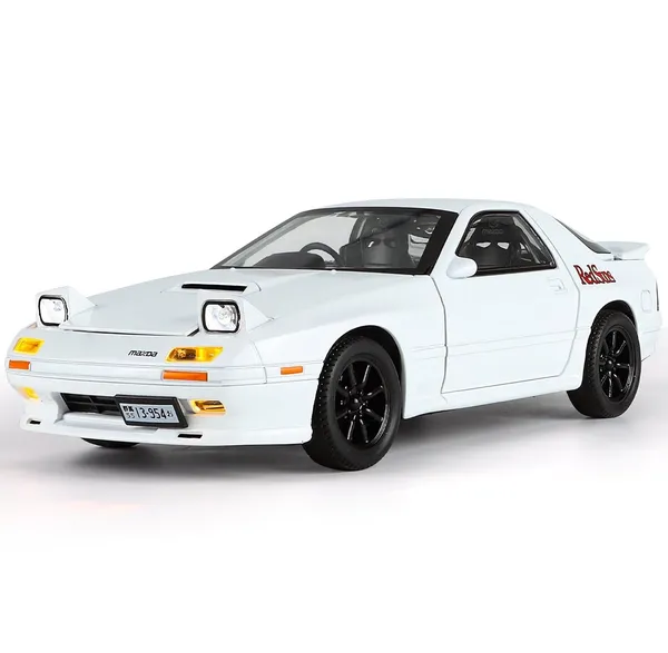 Toyshimmer_die_cast_Metal_Mazda_RX7_die_cast_1:24_Scale_Model_with_Iconic_popup_Headlight_with_Light_end_Engine_Sound_Music_for_Boys_and_Adults._(White)