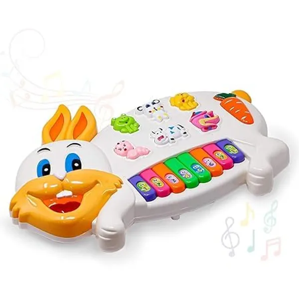 Multicolor_Rabbit_Piano_Musical_Toy_Educational_Learning_Music_Keyboard_Toys_For_Kids_With_Flashing_Lights_&_6_Animal_Sounds_Fun_Play_Activity_Gift_For_Boys_Girls