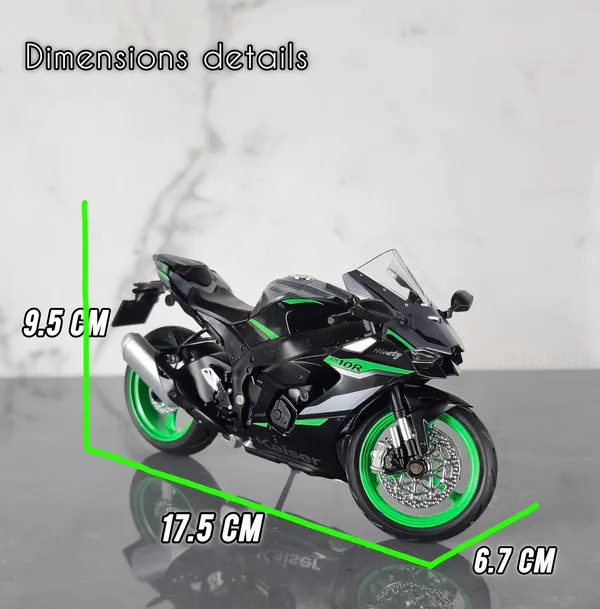 Black_Motorcycle_Toy_Model_Compatible_For_Ninja_Zx10R_1:12_Motorcycle_Toy_Diecast_Model_Gift_For_Kid_Aged_8-14_And_Adults