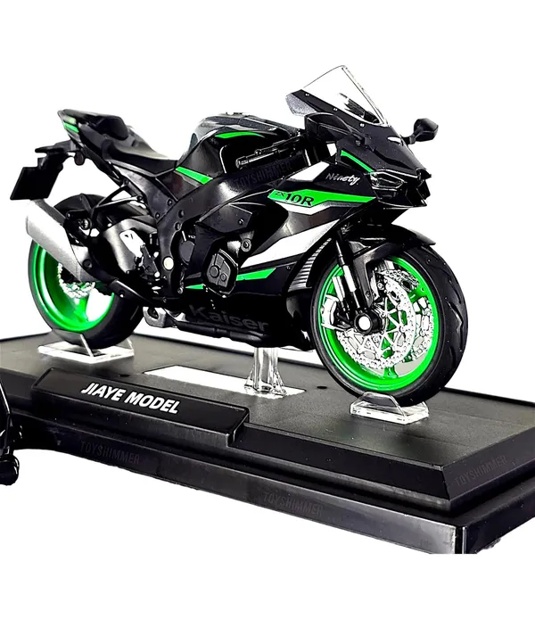 Black_Motorcycle_Toy_Model_Compatible_For_Ninja_Zx10R_1:12_Motorcycle_Toy_Diecast_Model_Gift_For_Kid_Aged_8-14_And_Adults