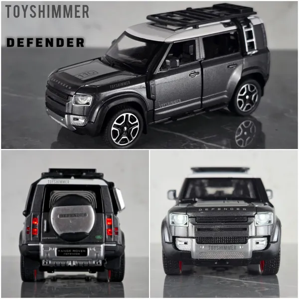 Toyshimmer_Range_Rover_Defender_1:32_Scale_Model_Car_Exclusive_Alloy_Metal_Pull_Back_Die-cast_Car_Metal_Pullback_Toy_car_with_Openable_Doors_&_Light_Music_Best_Gifts_Toys_Kids