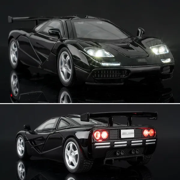 Toyshimmer_1995_McLaren_F1_GTR_Scale_1:32_Collection_Hobby_Diecast_Model_Toy_Car_(Color:_Black)