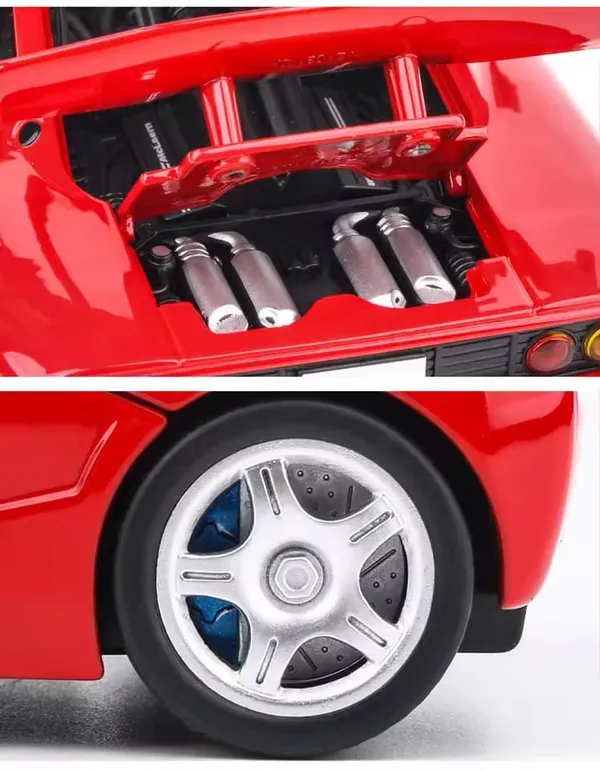 Toyshimmer_1995_McLaren_F1_GTR_Scale_1:32_Collection_Hobby_Diecast_Model_Toy_Car_(Color:_Red)