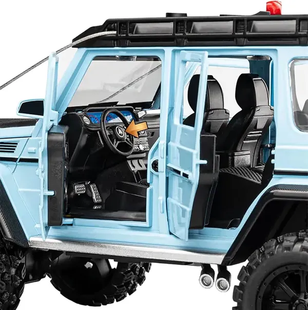 Black_1:24_Scale_Diecast_Merrc_G550_Brabus_Adventure_Large_With_6_Openable_Doors,Pull_Back_Action,Lights,Music_&_Working_Horn