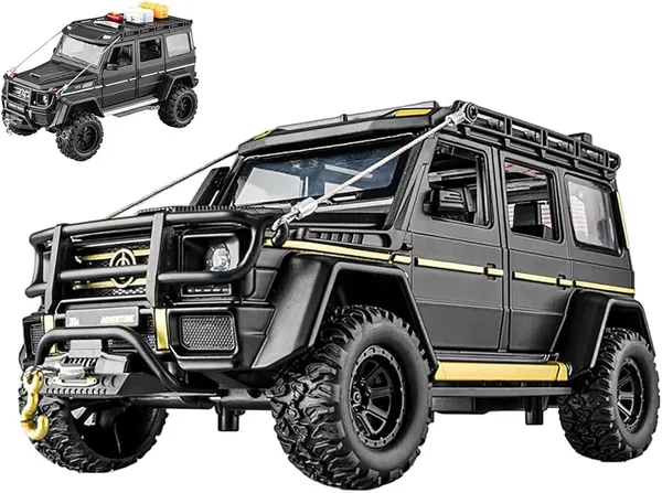 Black_1:24_Scale_Diecast_Merrc_G550_Brabus_Adventure_Large_With_6_Openable_Doors,Pull_Back_Action,Lights,Music_&_Working_Horn