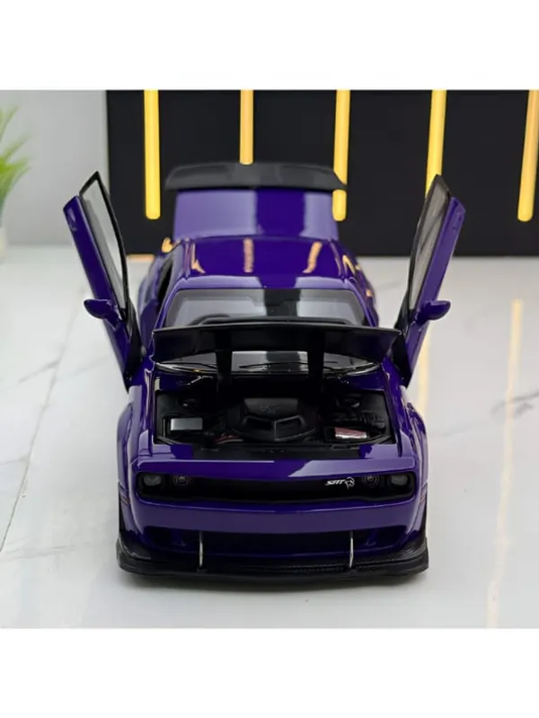 Toyshimmer_Dodge_hellcat_die_cast_car_1:32_scale_size_die_cast_car_best_gift_for_kids_and_adults_(colour_:_purple)