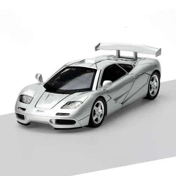 Toyshimmer_1995_McLaren_F1_GTR_Scale_1:32_Collection_Hobby_Diecast_Model_Toy_Car_(Color:_Silver)