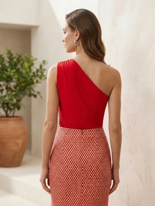 Red_One-Shoulder_Gathered_Top