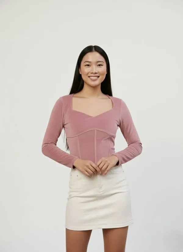 Pink_Co-Ord_Set_Top_For_Women