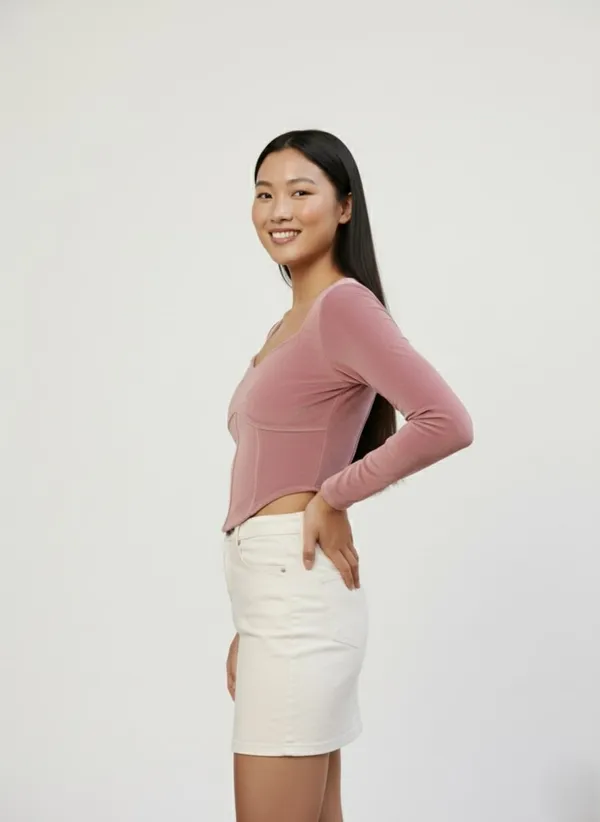 Pink_Co-Ord_Set_Top_For_Women