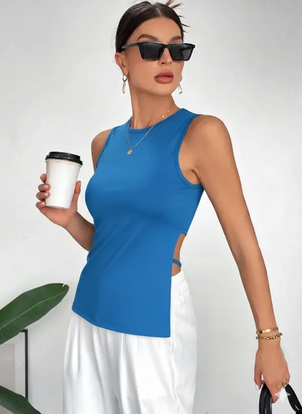 Blue_Premium_Back_Cut_Out_Top_For_Women