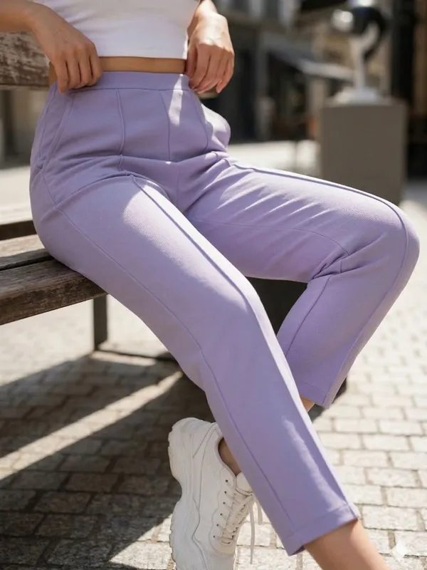 Lavender_Original_Straight_Fit_High-Rise_Cropped_Trousers_For_Women