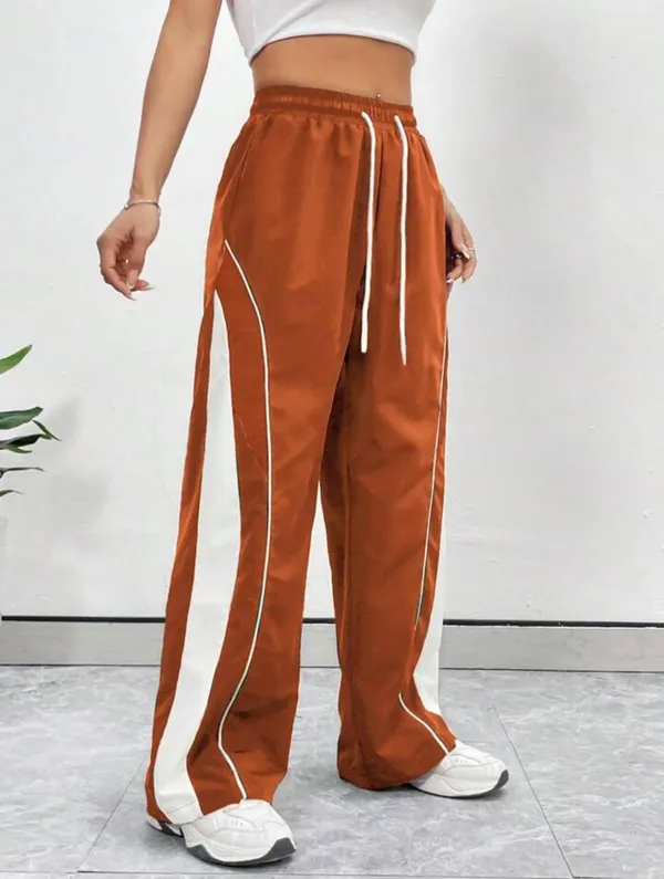 Rust_Premium_Colourblocked_Relaxed_Fit_Trousers_For_Women