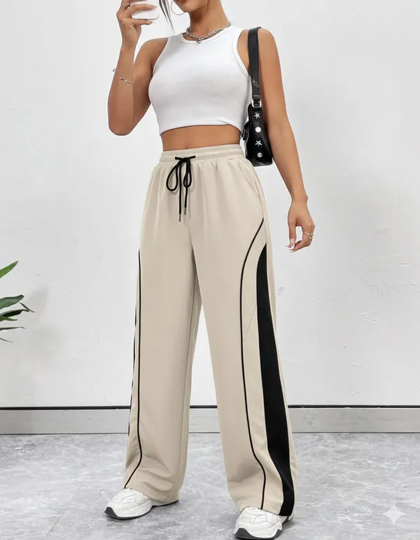 Beige_Premium_Colourblocked_Relaxed_Fit_Trousers_For_Women